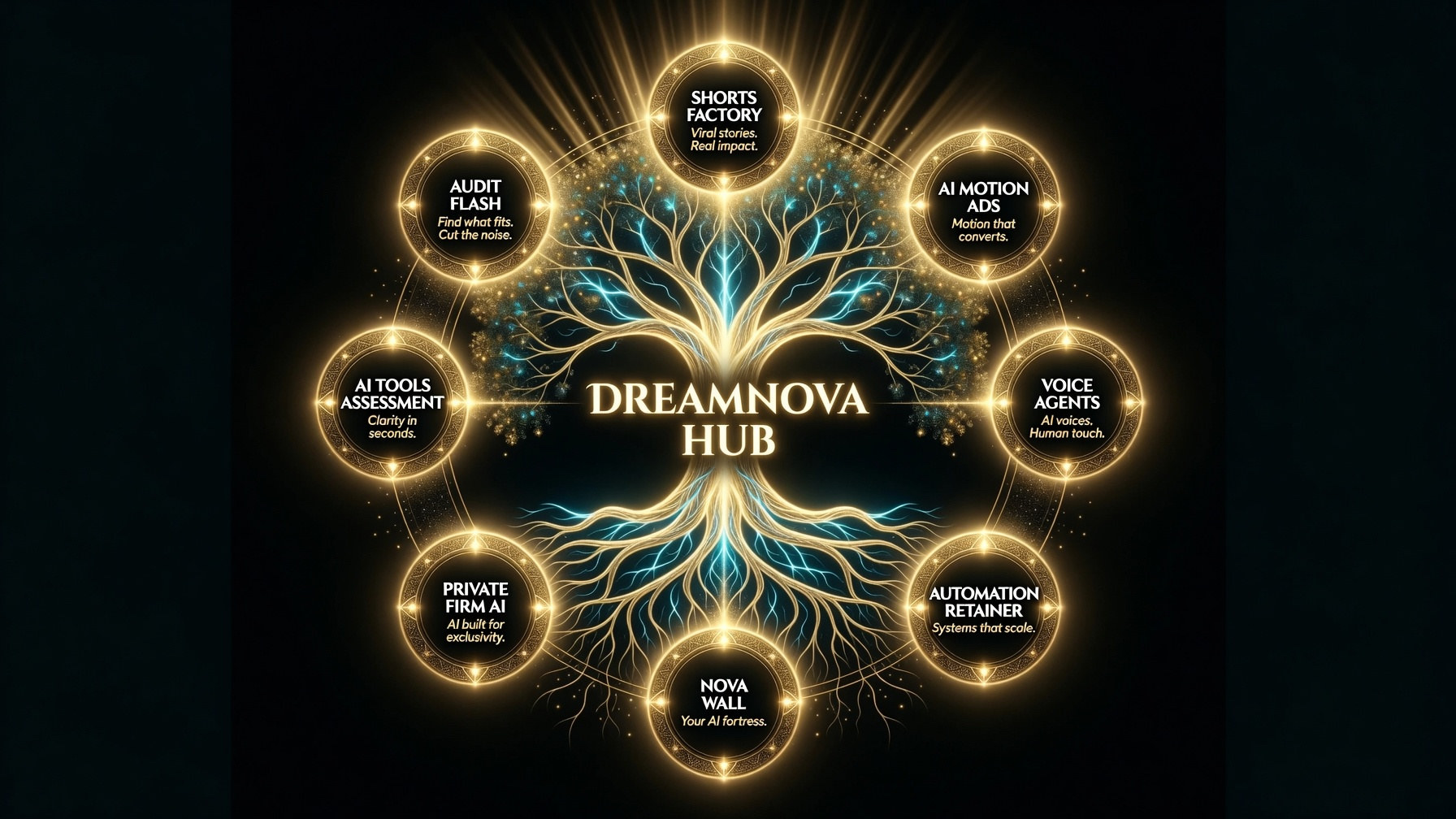 DreamNova Hub — Tree of Life (EN)
